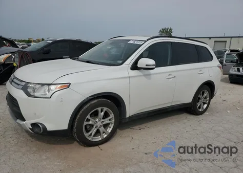 2015 Mitsubishi Outlander Se from USA, damaged, VIN JA4AD3A39FZ001780